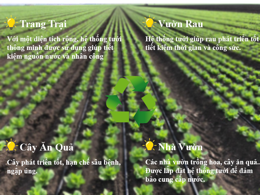 hệ thống tưới nông nghiệp